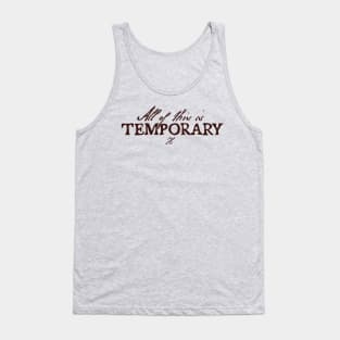 Halsey All of this is temporary IICHLIWP Tank Top
